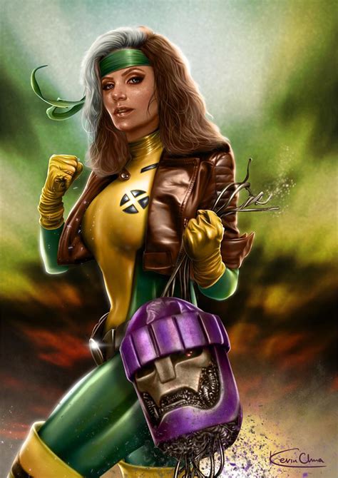 x men rogue fanart